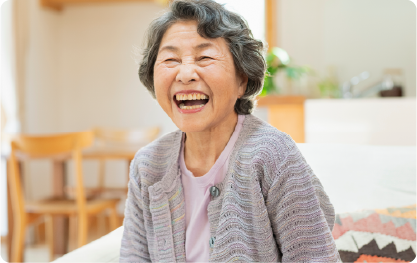 訪問看護は、その方の住み慣れたお宅にお邪魔してケアをさせていただきます。